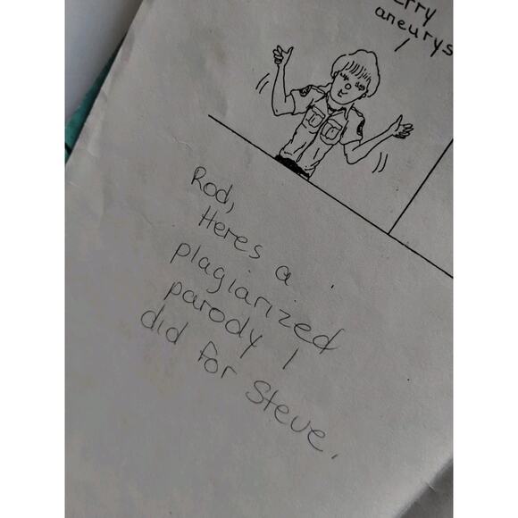 Steve Berry SIGNED "I'm Not an Ambulance Driver" #1 & Book #3 & Bonus Material - Picture 9 of 14